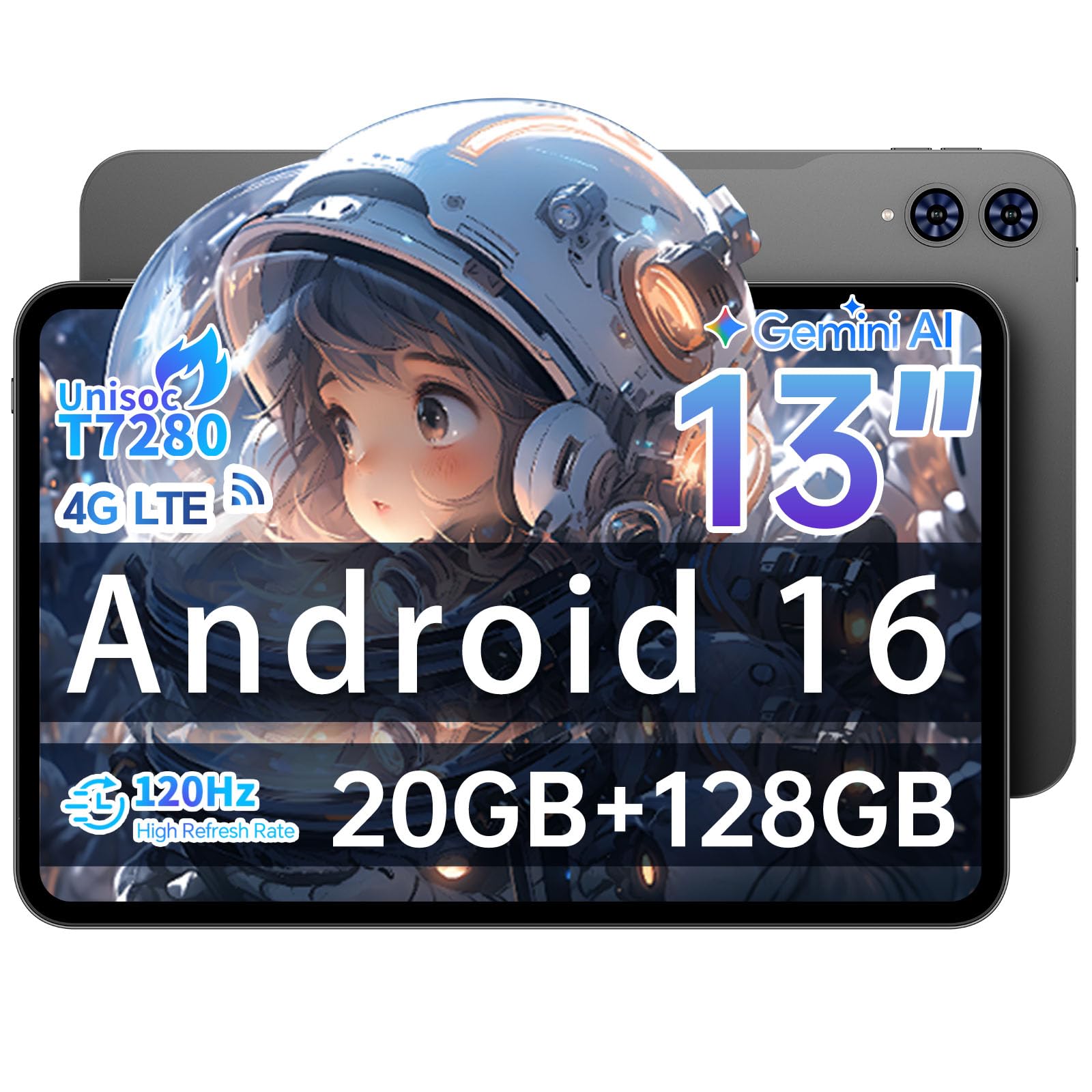 Amazon.co.jp: 【2025 Android 16 タブレット】TECLAST T65 13 インチ