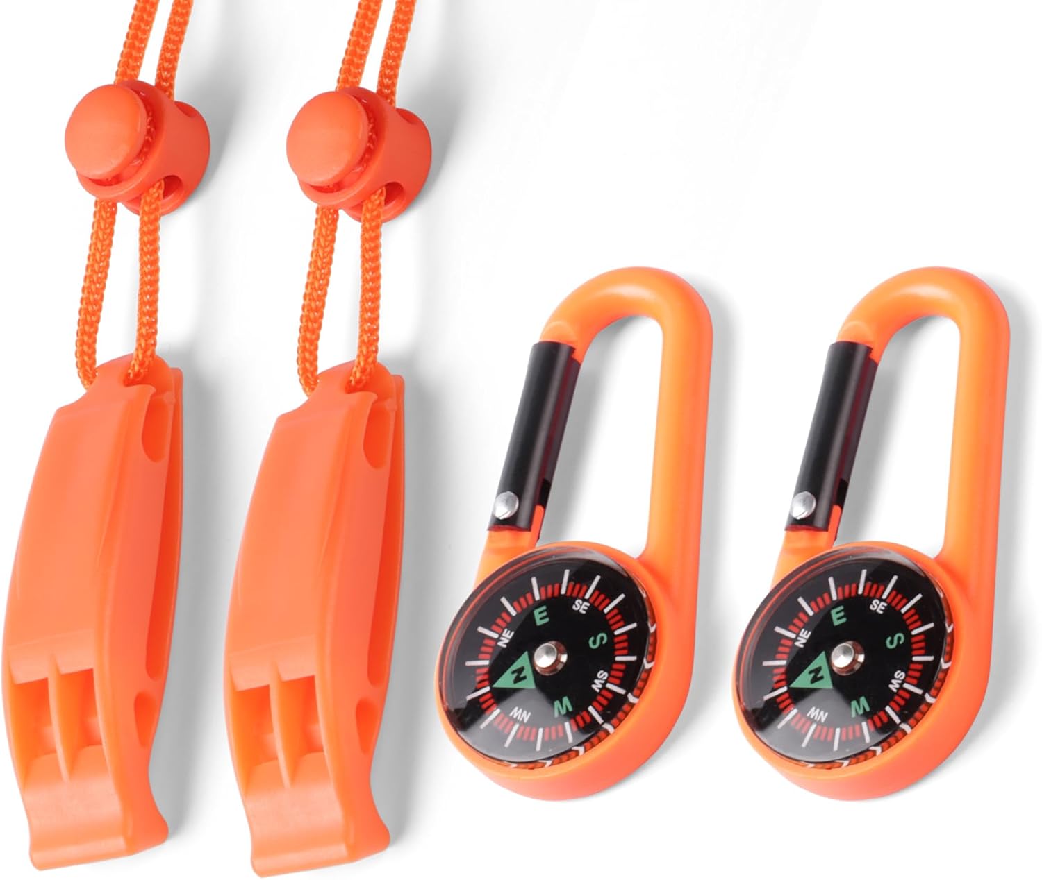 2-Pack Whistle Emergency Safety with Lanyards – High Decibel Survival Whistle for Life Jackets, Boating, Kayaking, Hiking, Hunting & Rescue 2-Pack Whistle Emergency Safety with Lanyards – High Decibel Survival Whistle for Life Jackets, Boating, Kayaking, Hiking, Hunting & Rescue