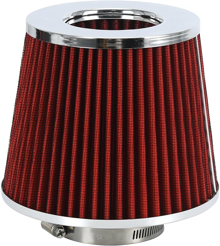 Filtro de ar cônico universal PTNHZ RACING AIT70, entrada de 63 mm – 1 unidade