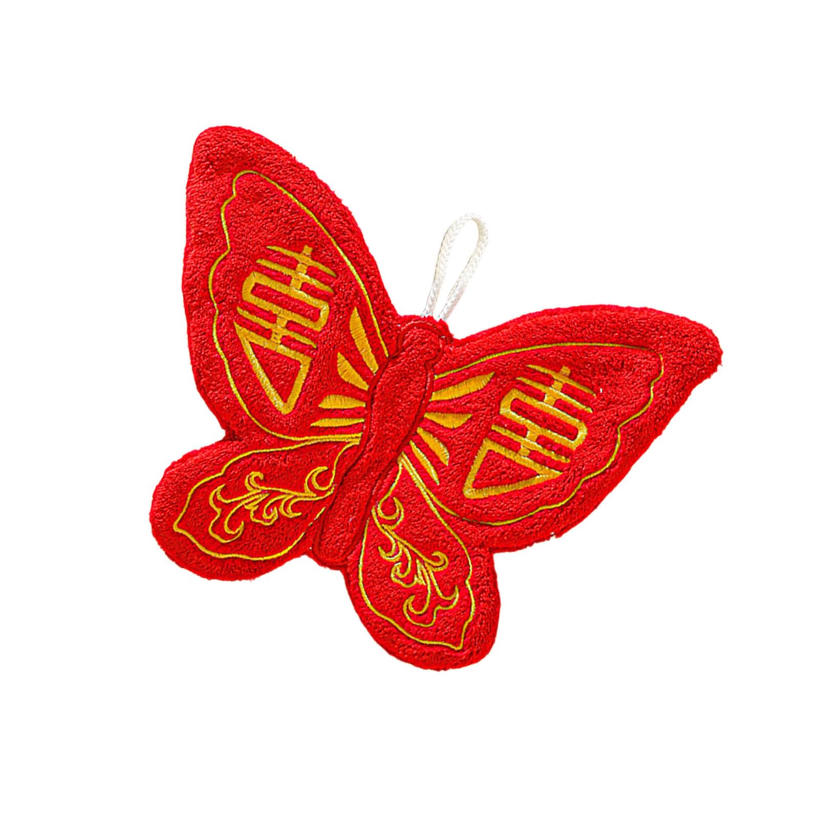Uqezagpa Corals Fleece Butterfly Hand Towel for Kids Soft Absorbent Quick Drying Washcloth Handtowel for Bathroom Kitchen Use Corals Fleece Hand Towel