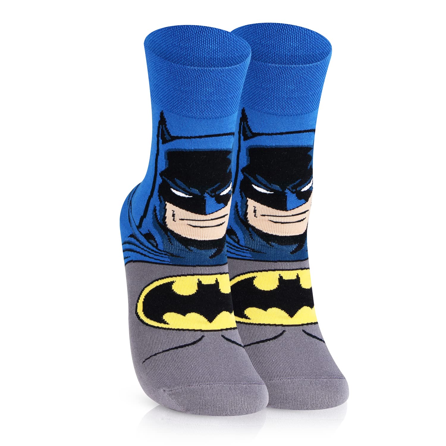 Unisex Full Length Superhero Cartoon Character Socks