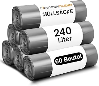 Müllsäcke 240 Liter extrastark & reißfest 60 μm