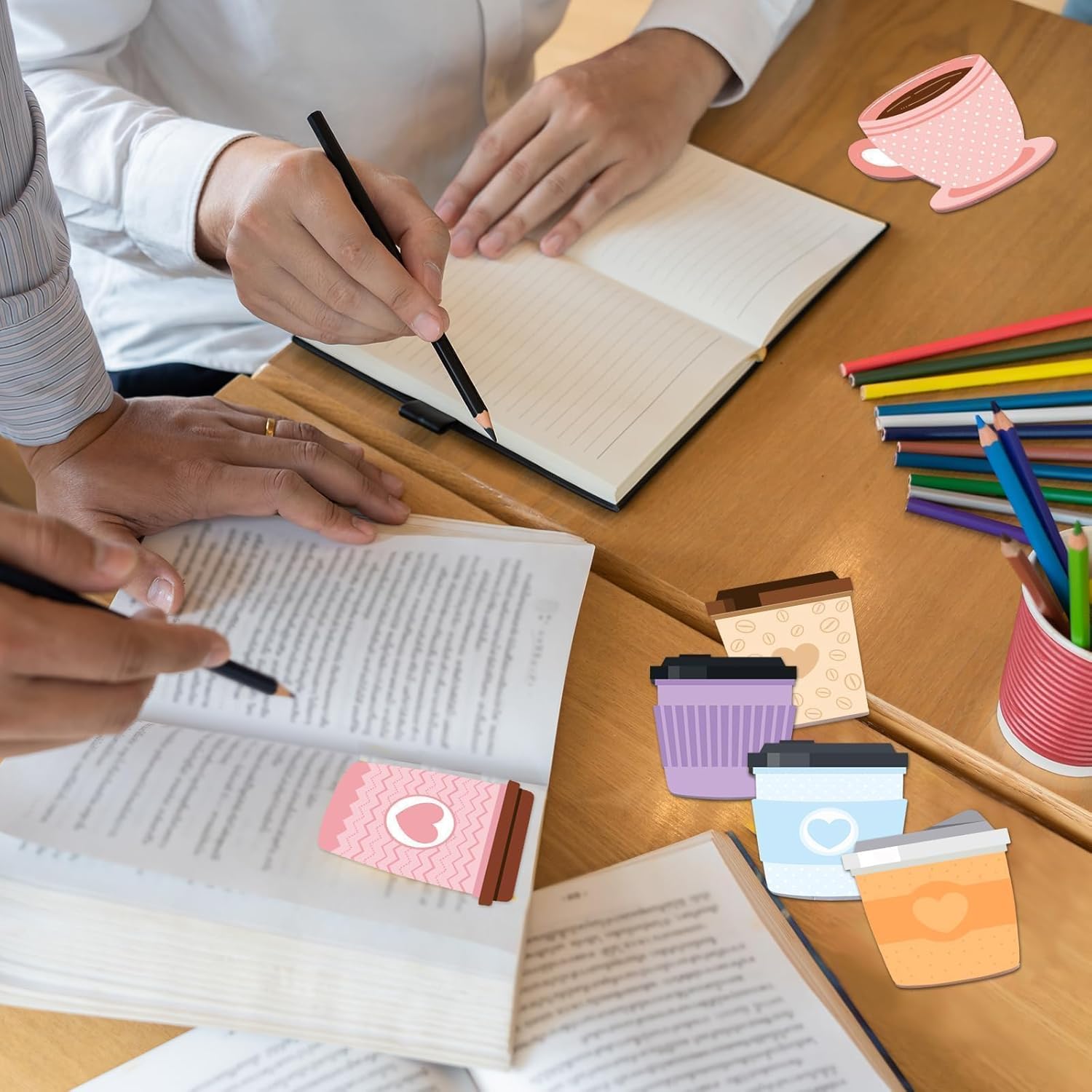 24 Pads Cute Stiy Notes Self Stiy Notepads for Teachers