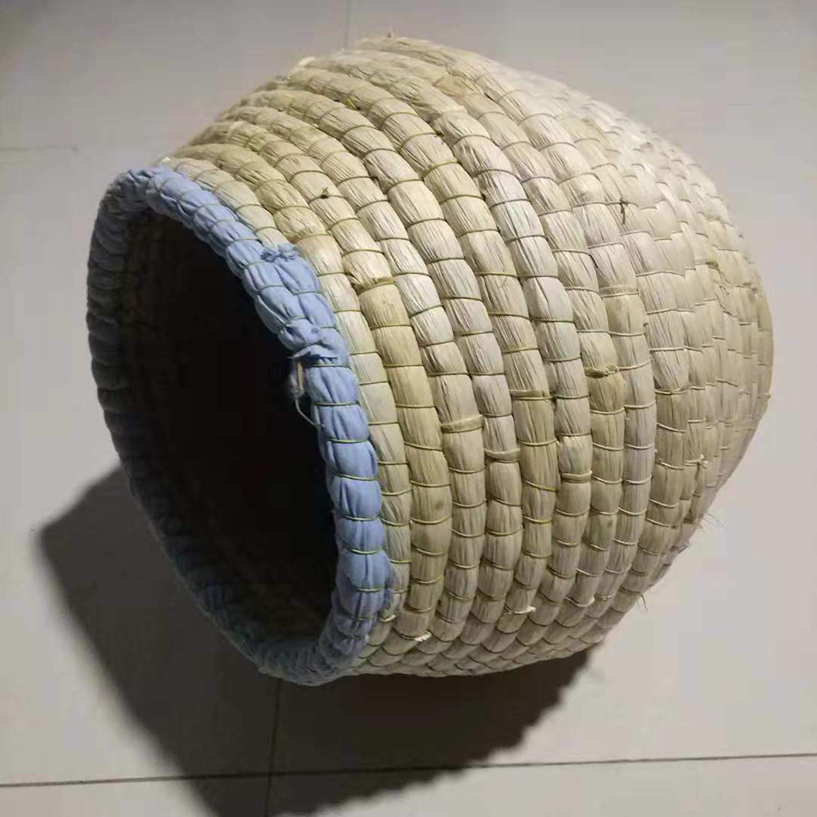 Nidi per Uccelli Giardino Esterno Courtyard Pigeon Bird Bird Nest Avolary Tessuto con Olio ed Erba, Gabbia per Uccelli Lavabile, 24x20x19cm (Color : 2 Pieces)