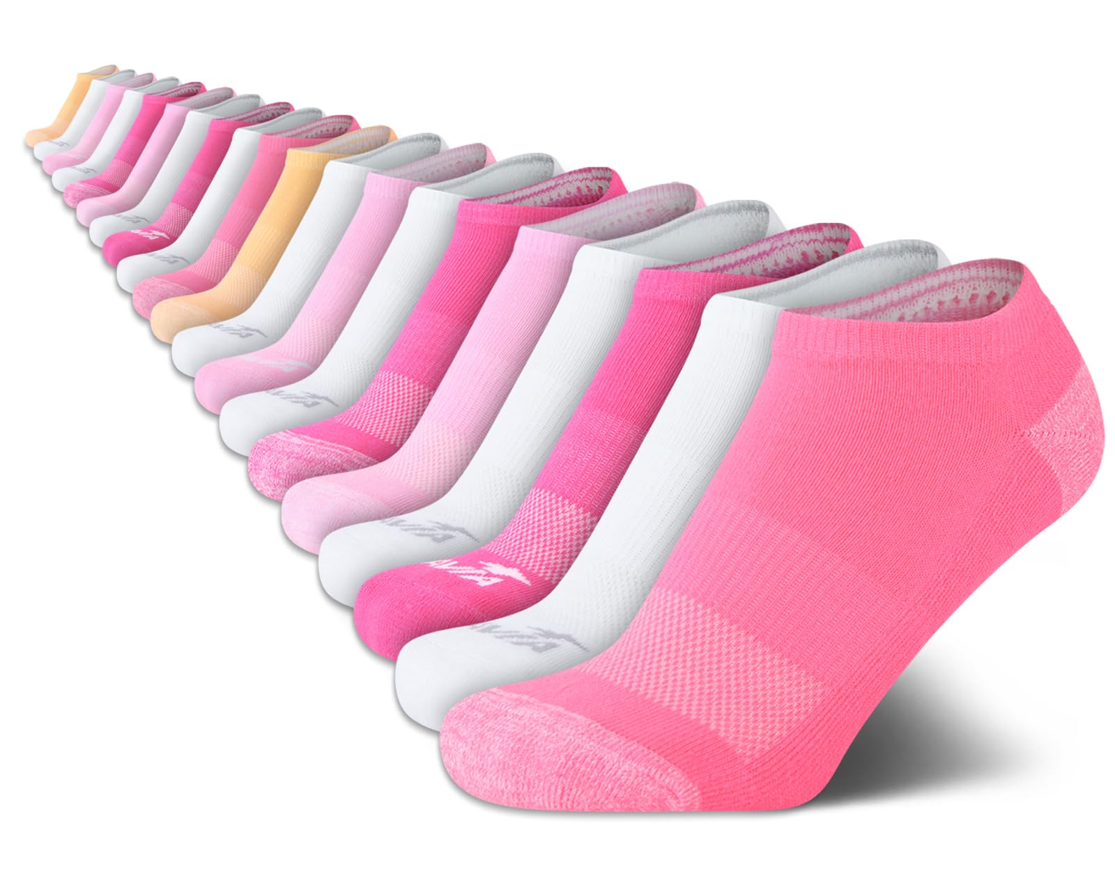 Avia Women's Low Cut Socks - 20 Pack Cushion Comfort No Show Socks - Athletic Socks for Women (Size 4-9, Extended: 9-12)