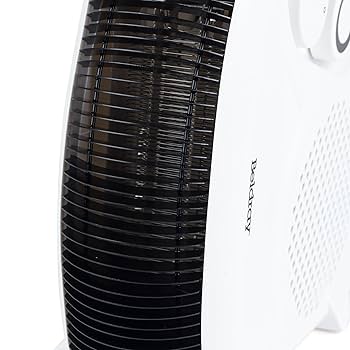 Beldray Electric Flatbed Fan Heater Upright Heater With 2 Heat