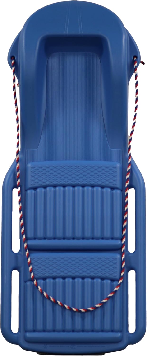 The Original Retro Racer Snow Sled by Confer Plastics, Durable Design for All Ages, Made in USA. Available in Single or 2 Pack