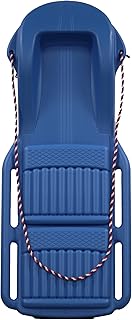The Original Retro Racer Snow Sled by Confer Plastics, Durable Design for All Ages, Made in USA. Available in Single or 2 Pack