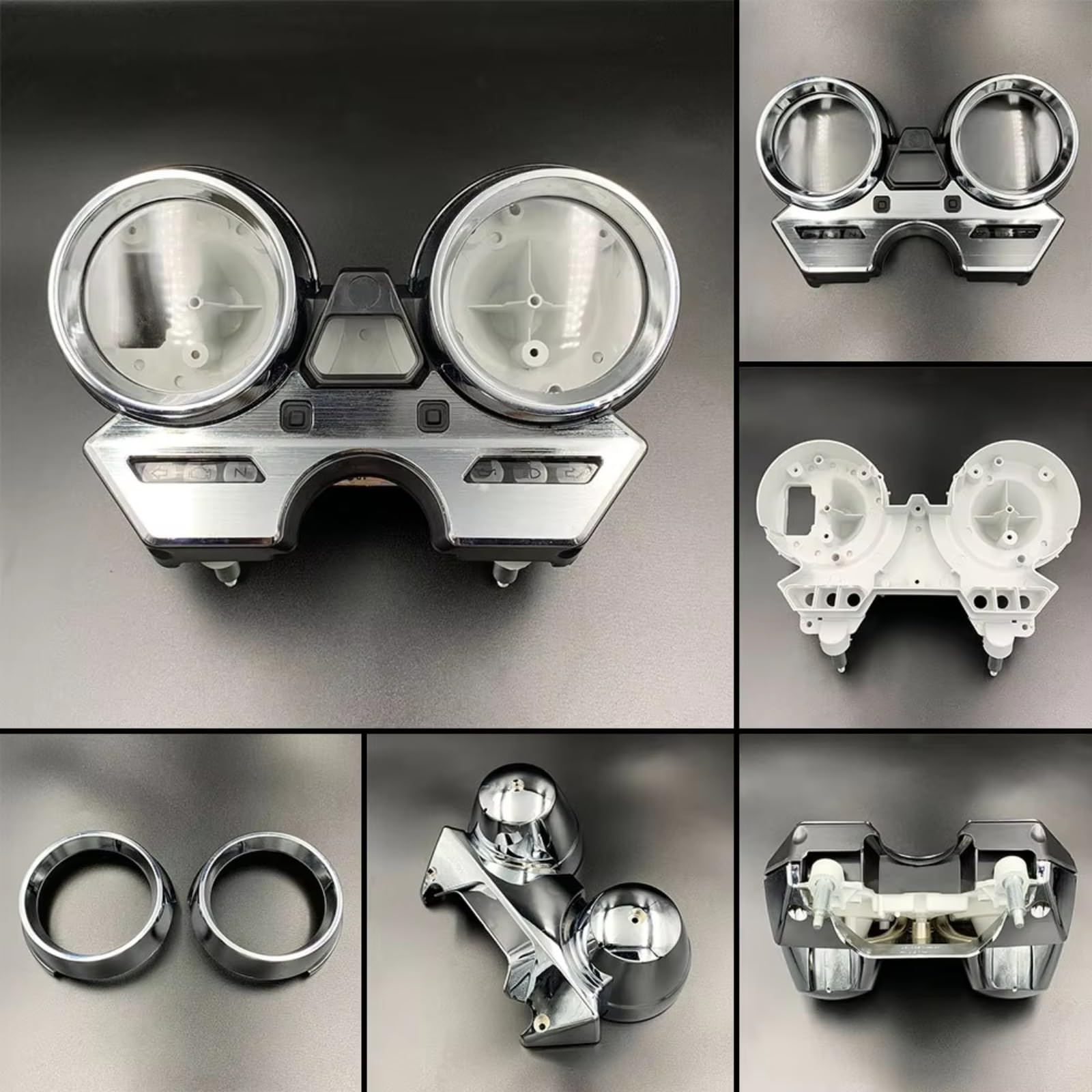 Tachimetro Cassa Compatibile Con Yamaha Per XJR 400 2004 2005 2006 2007 2008 Orologio Contachilometri Motociclette Custodia Strumenti Contachilometri Tachimetro Alloggiamento