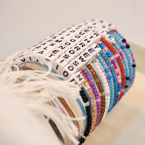 Miniatura 3 de TIPTOE&amp;KISS Juego de 12 pulseras Eras inspiradas en el álbum de Taylor, pulseras para verano, playa, amistad, regalos para mujeres y niñas