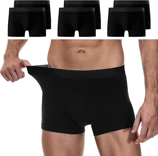 YouShow Herren Boxershorts 6er Set aus Baumwolle – Komfort & Stil