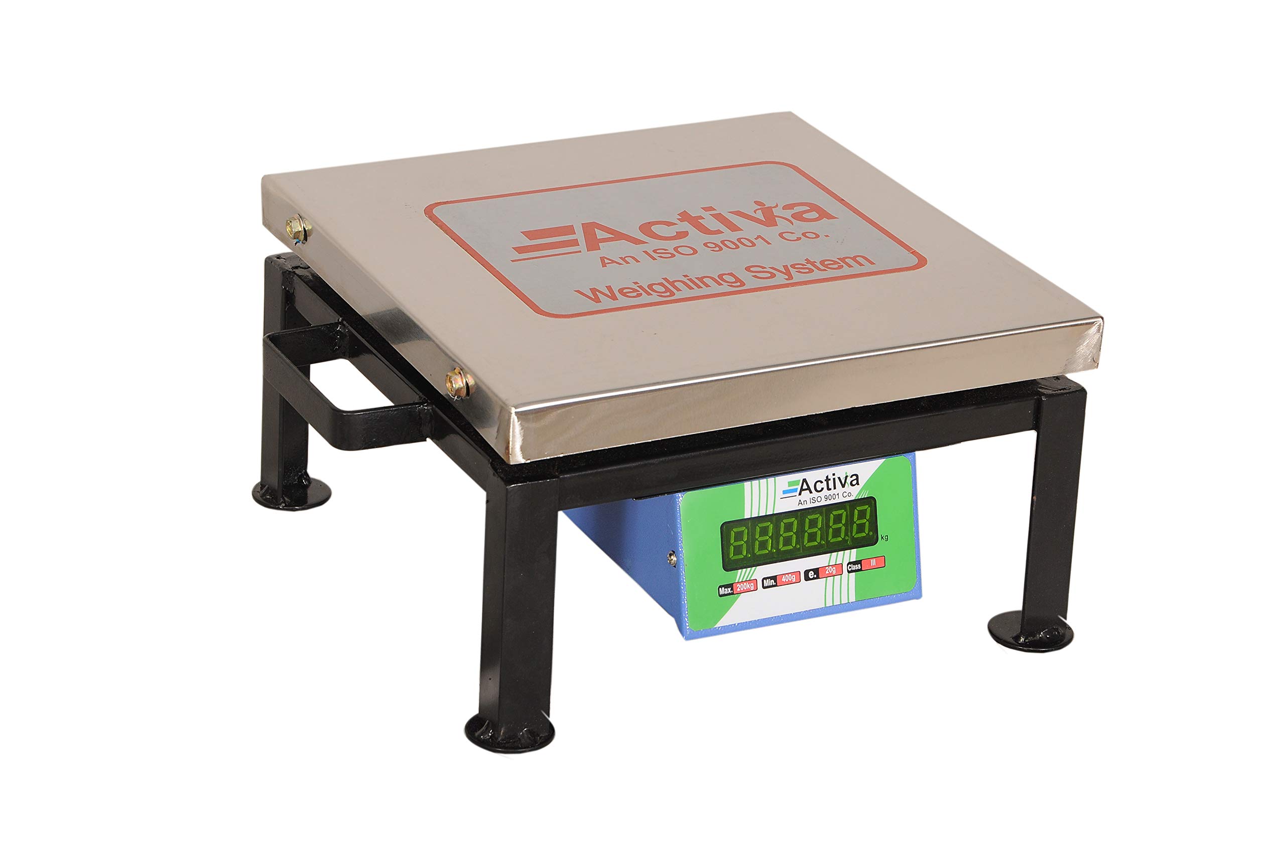 Buy ACTIVA 100KG WEIGHING SCALE,DOUBLE DISPLAY WEIGHT MACHINE FOR SHOP