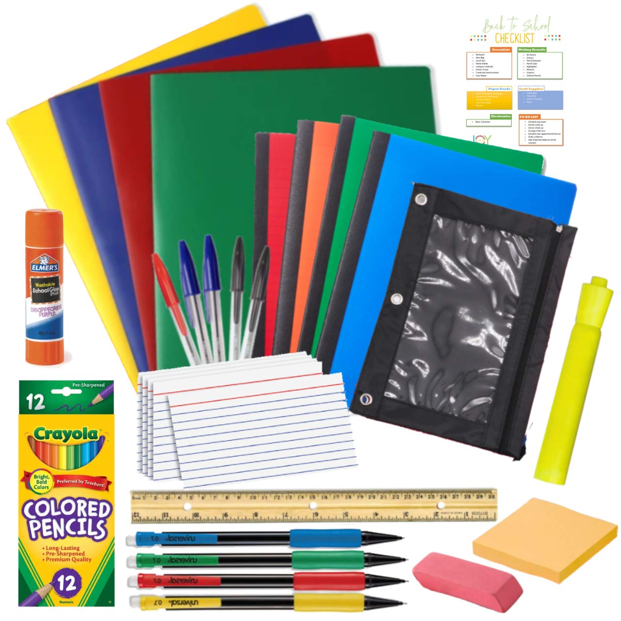 Buy Back to School Essentials Supplies Bundle for Middle School, High