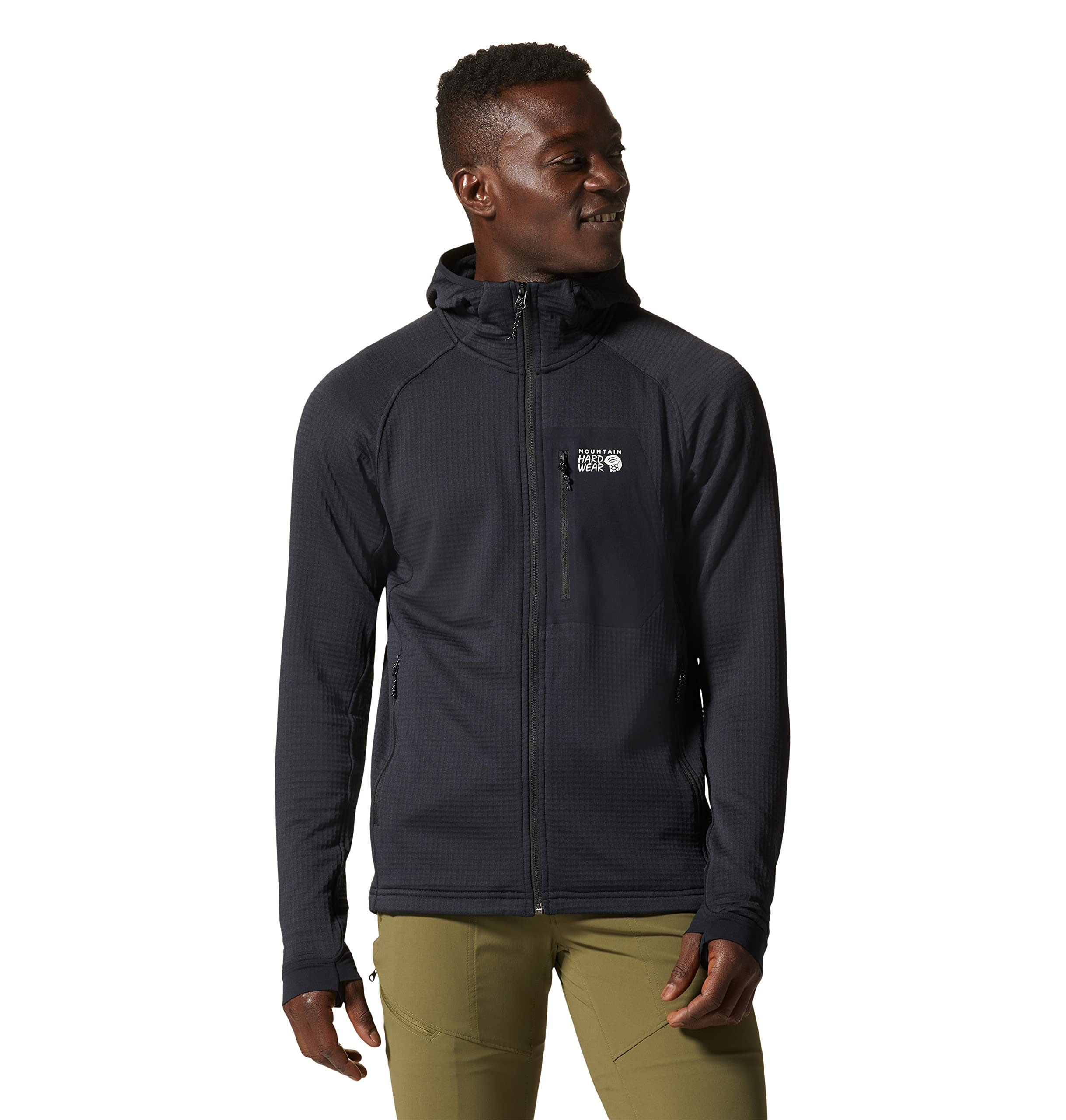 Mountain Hardwear Polartec® Power Grid Full Zip Hoodie