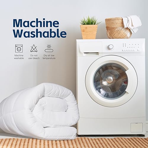 Miniatura 6 de COZYART Cubrecolchón tamaño King, extra grueso, refrescante, para dolor de espalda, transpirable, 3D, relleno alternativo de plumón de nieve, con