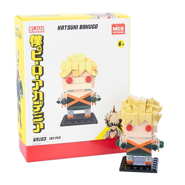 Nice Mattoncini - My Hero Academia, héroe Katsuki Bakugo para Construir con Ladrillos