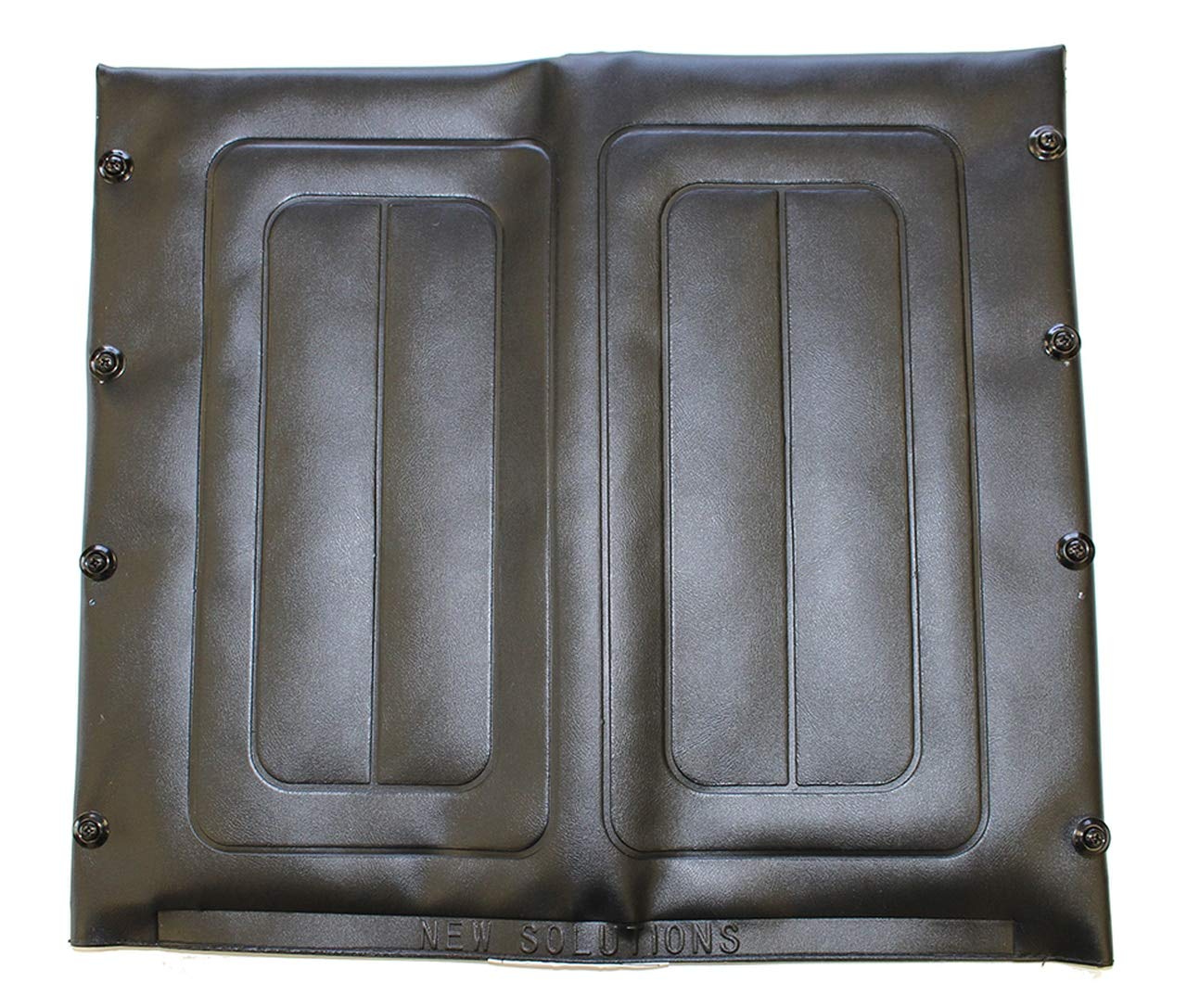 Universal SEAT Vinyl Upholstery - Black Color - for Wheelchairs. Choose Size (18x16)