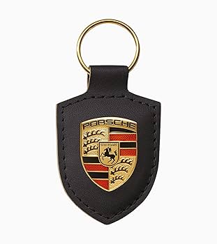 純正 Porsche ポルシェ レザーキーケース ブラック エンブレム付き ポルシェ 純正 レザーキーケース｜Yahoo!フリマ（旧PayPayフリマ）