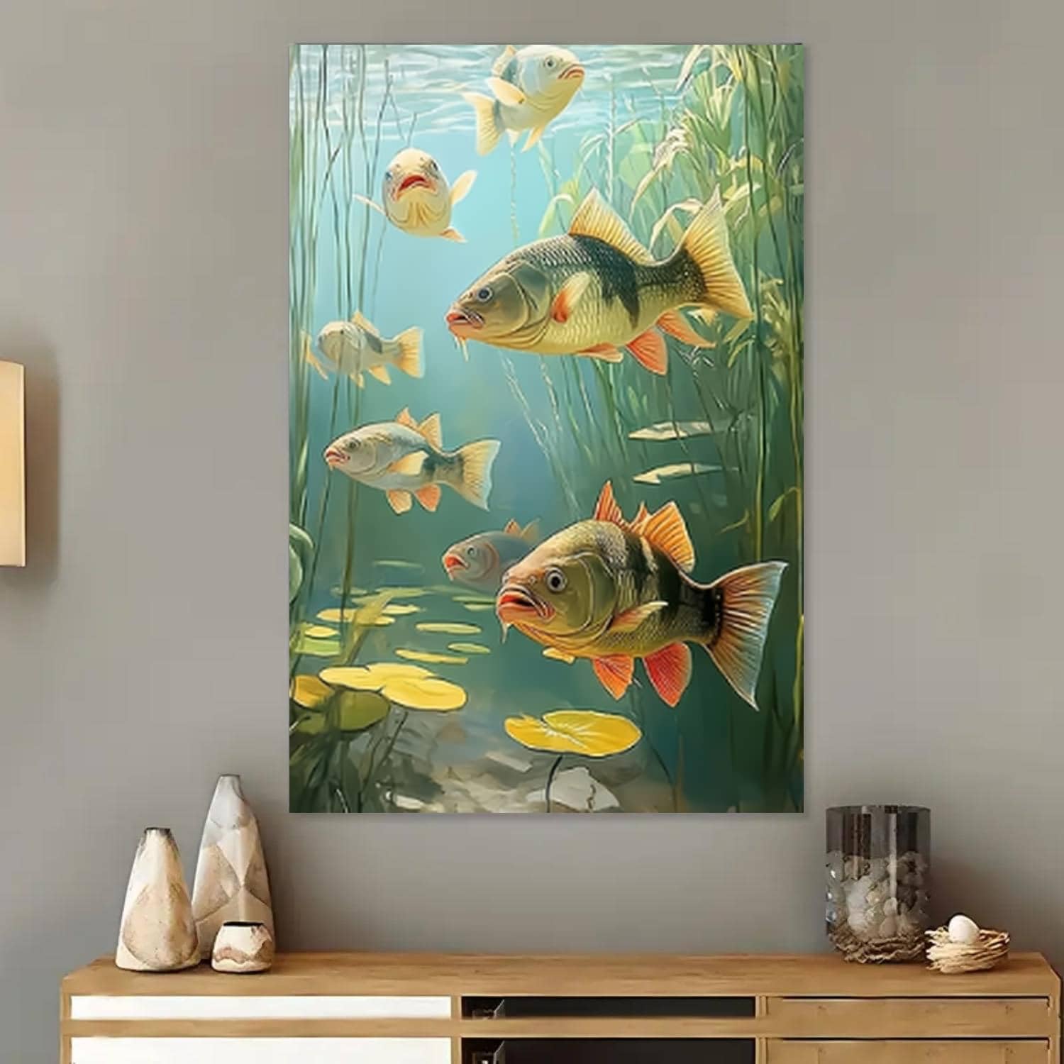 TZKBDMA Canvas Art Wall Prints for Living Room Modern Wall Artworks Pictures Retro Wall Decor(70x90cm/Without frame)