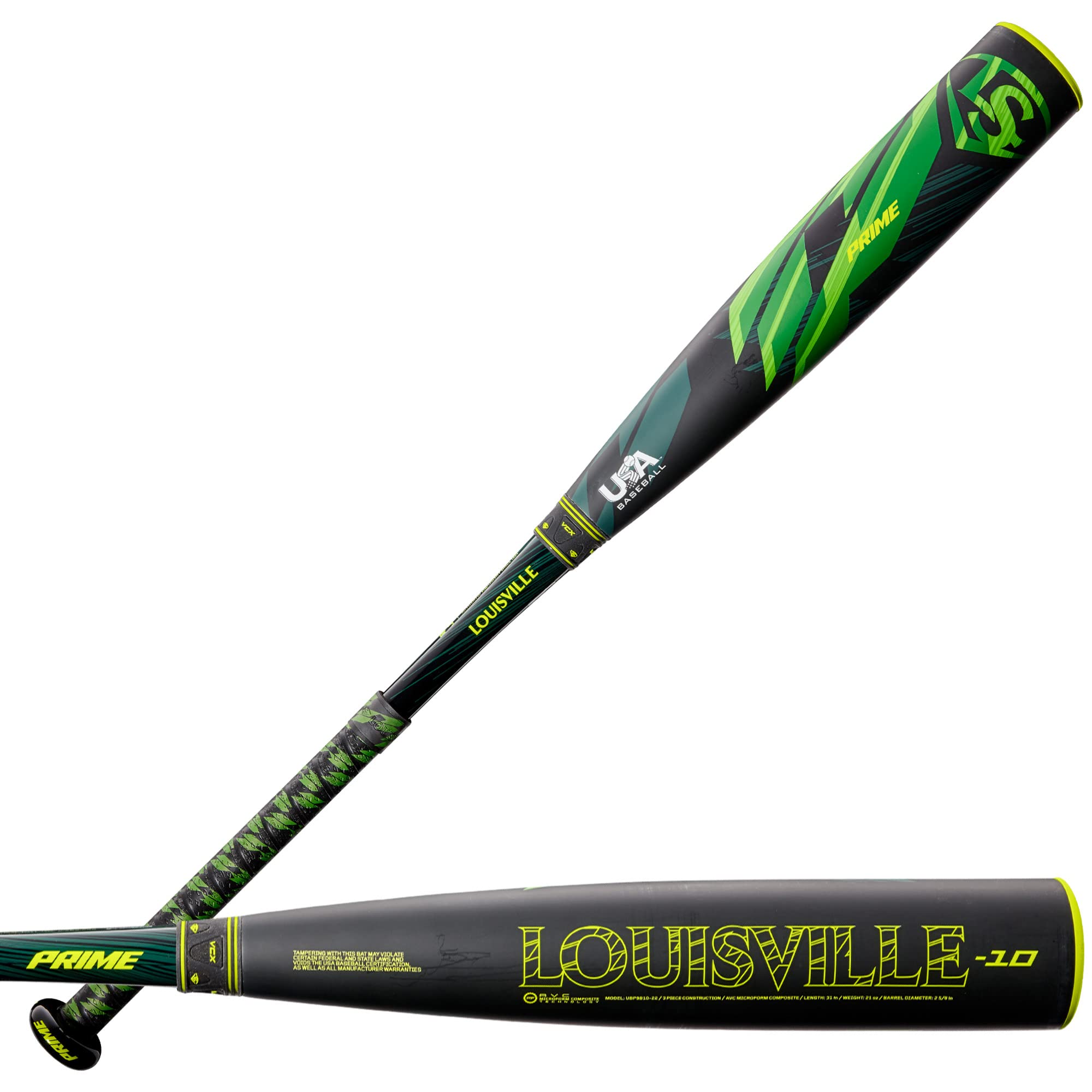 Amazon.co.jp: Louisville Slugger 2022 Prime® (-10) USA ユース野球 
