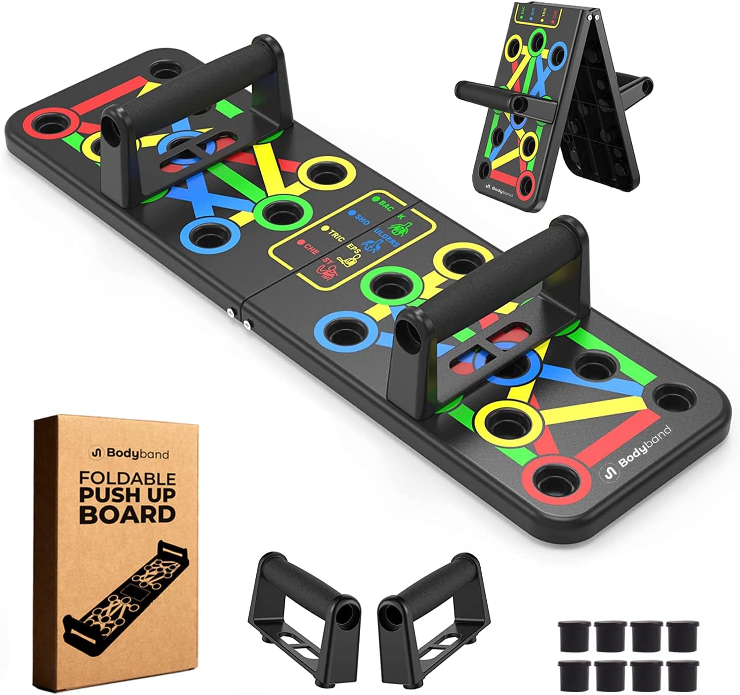 Bodyband Pushup Board for Men and Women - Fitness Equipment for Home Gym - Push Up Bar Stand Exercise Equipment