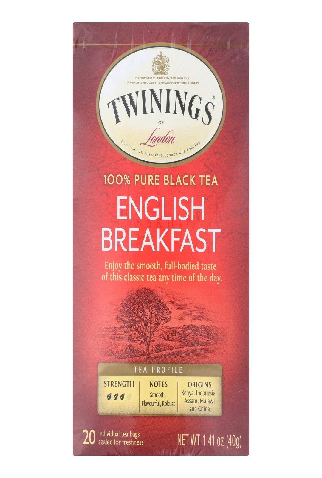 English Breakfast -- 20 Tea Bags