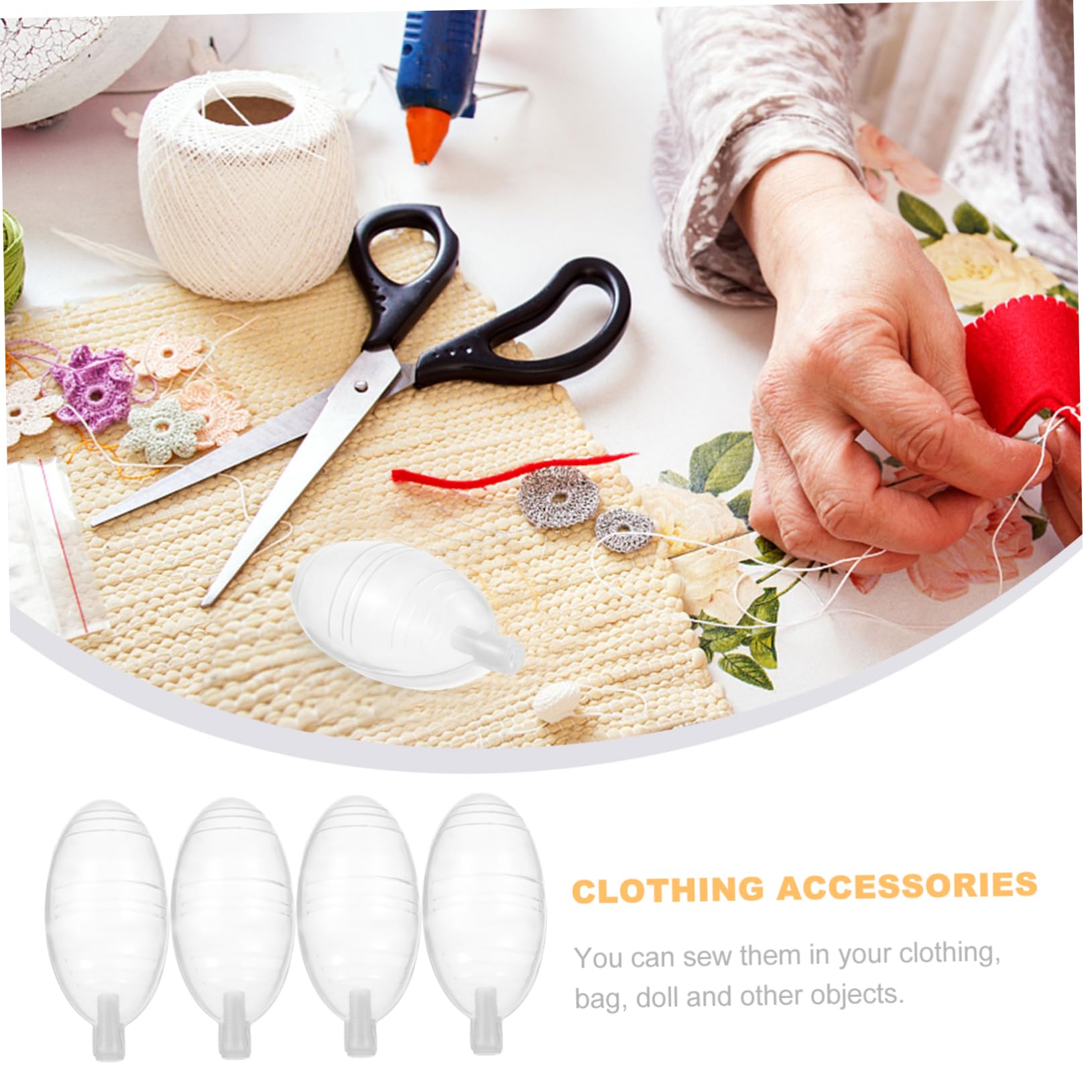 ORFOFE 30Pcs Plastic Noise Maker Dual Tone Whistles for Cute Clothing Accessories for Parties and