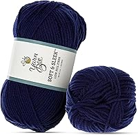 Vista 21 de Hobby Lobby Hilo Blanco Yarn Bee Suave y Elegante, 186 Yardas