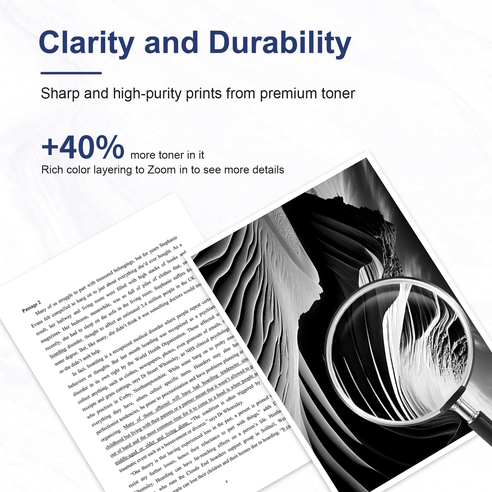 colorfly MLT-D101S 101S Cartucce di Toner Compatibili per Samsung D101S per SCX-3405W SCX-3405 SCX-3405FW SCX-3400 ML-2160 ML-2165 ML-2165W ML-2168 SF-760 SF-761 SF-760P (2 Nero)