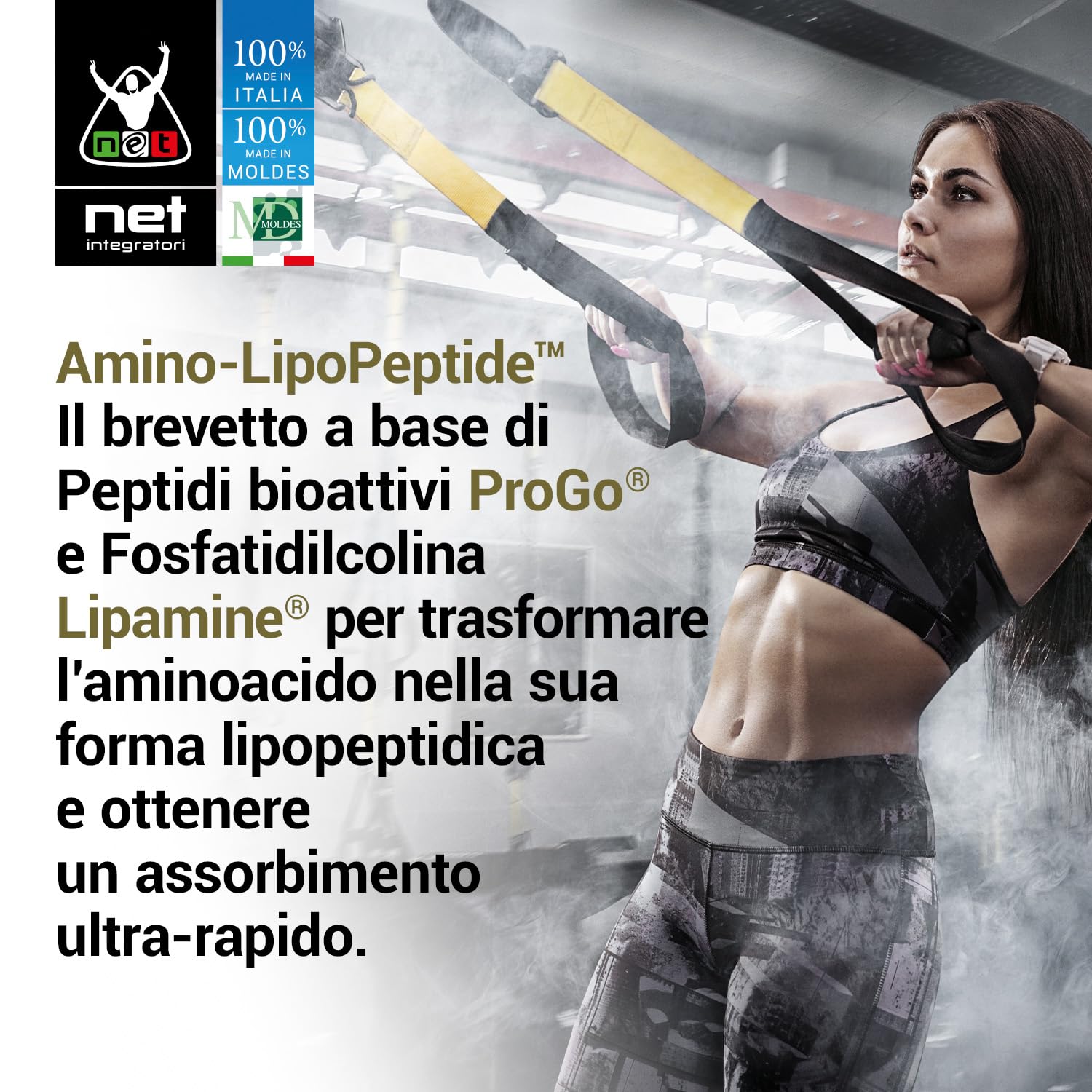 Net Integratori RECOVERY CELL LIPOSOMIALE – 330 g Gusto Arancia – Integratore Post Workout Avanzato per Recupero Muscolare e Sintesi Proteica con Glutamina Creatina BCAA in forma Liposomiale