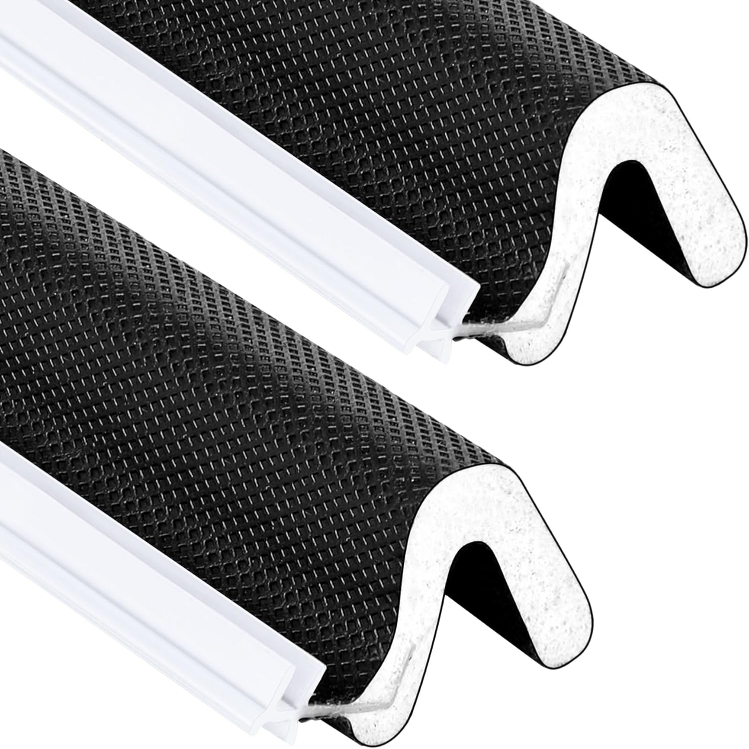 50 Feet Kerf Weather Stripping Door Seals 2P Soundproof Foam Door Seal