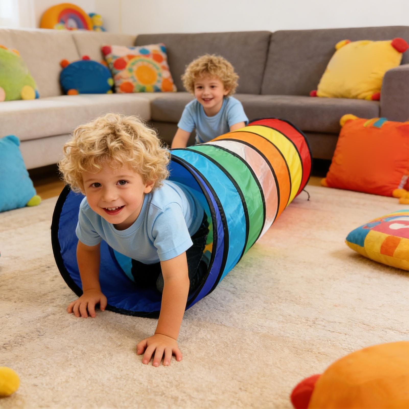 Kinder Spieltunnel Krabbeltunnel für Kleinkinder