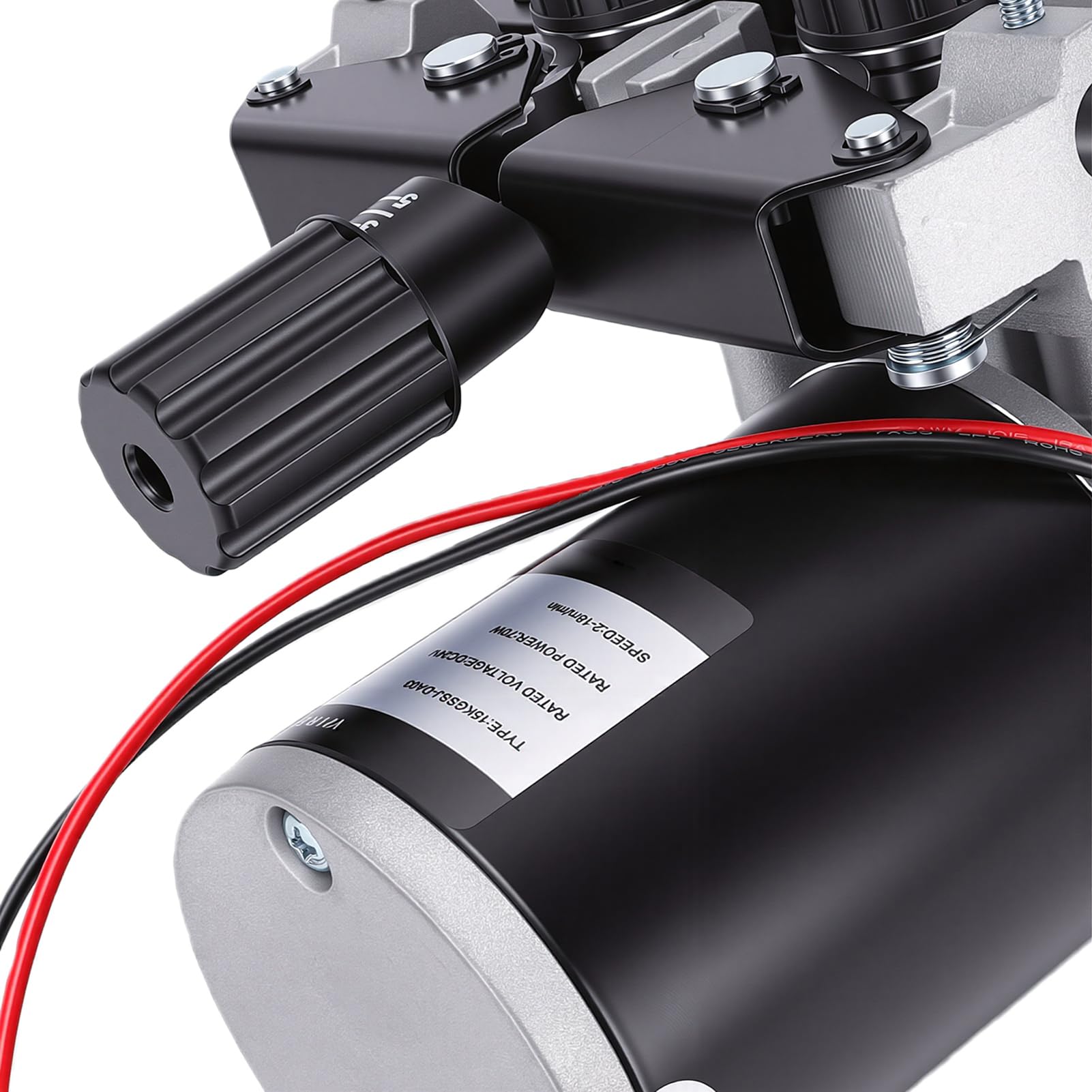 Generic Silnik Podajnika Drutu 15 KG 4-rolkowy Mechanizm Podawania Metalu 70 W do Drutu Stalowego Spawalniczego MIG/MAG W Osłonie Gazowej