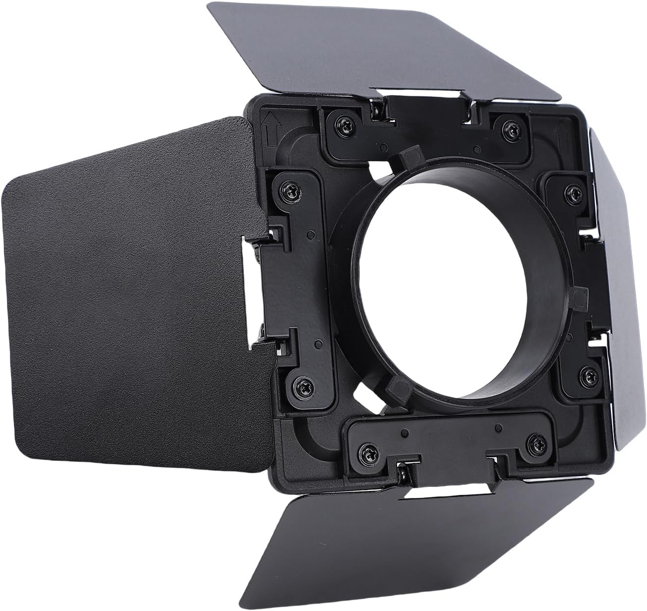 Yctze 4 Leaf Light Baffle Aluminum Alloy Video Light Barn Doors for YN150 YN150 Ultra Portable Foldable Lamp Control for Photography Videography