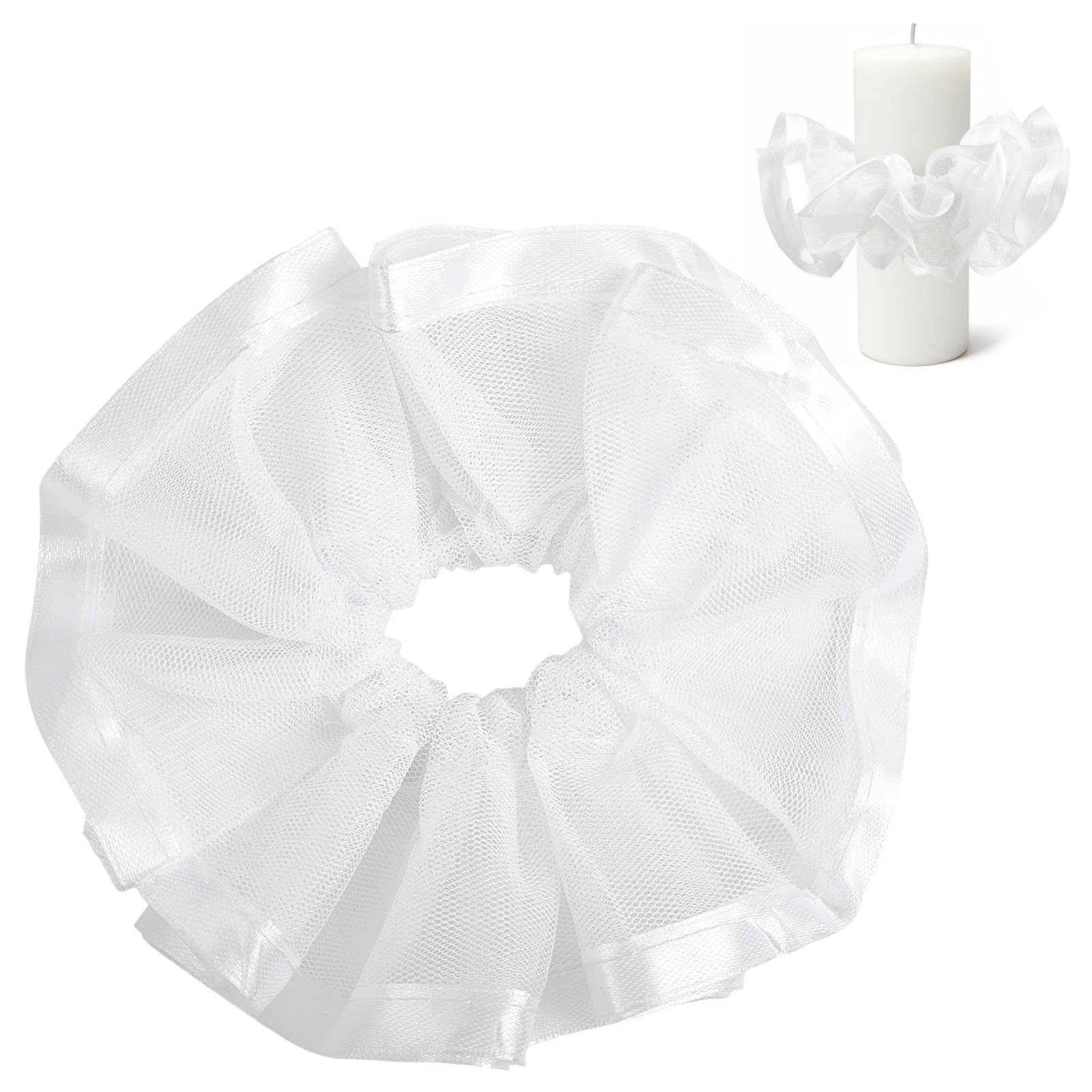 Tropfschutz Kommunionkerze, Tropfenfänger für Kerzen Tropfschutz Taufkerzen, Taufkerze Tropfenfänger Kommunionkerze, Kerzenrock Kommunion, Kerzentropfschutz für Taufkerzen Hochzeitkerze