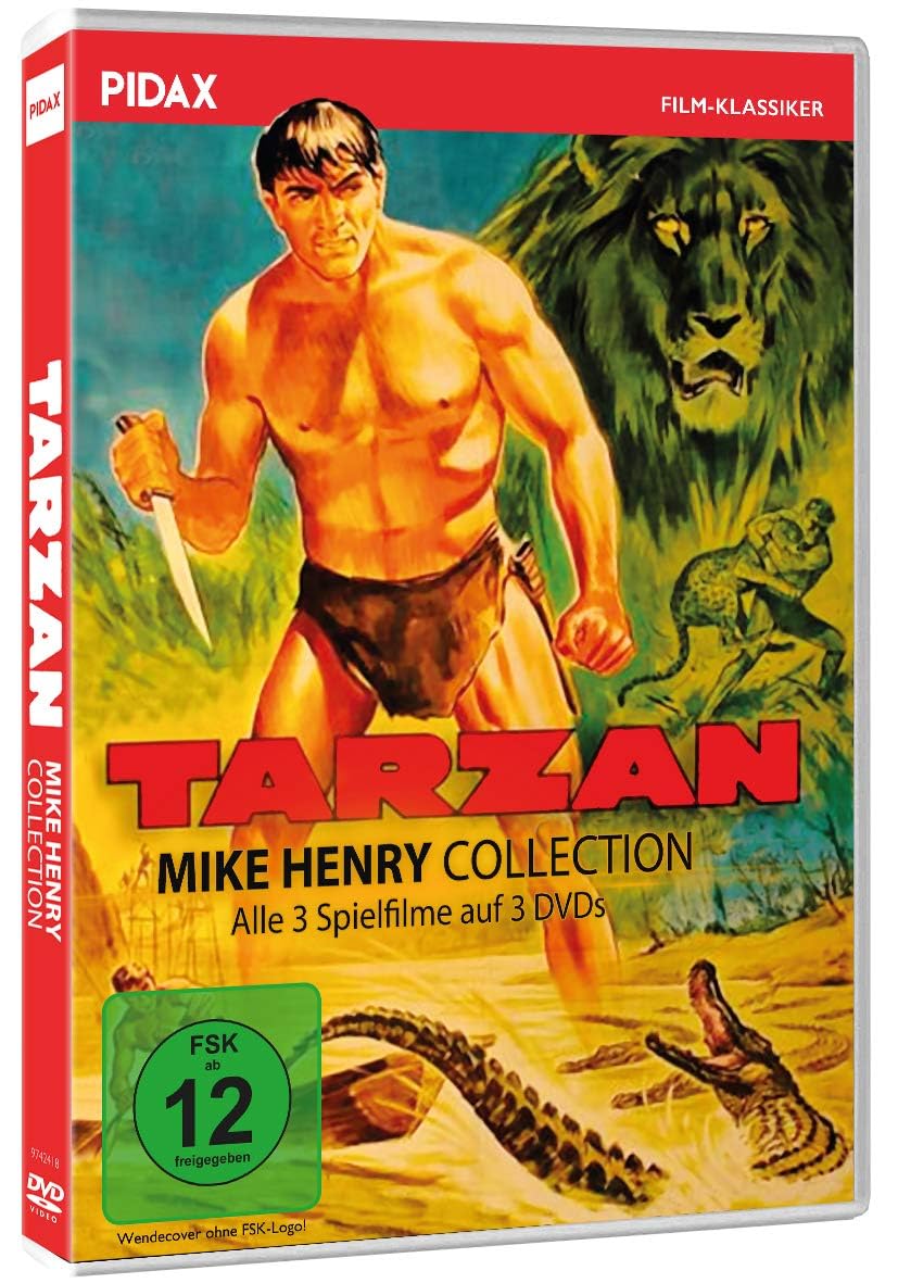 Tarzan Mike Henry DVD Collectors Edition - Kultfilme aus der goldenen Ära der Abenteuerfilme der Wilden 60er