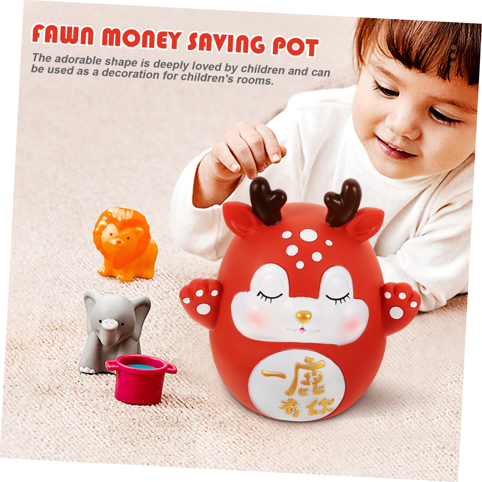 Bancomat Salvadanaio Salvadanaio In Plastica Per Bambini, Salvadanaio A  Forma Di Cervo Salvadanaio Bambina Apribile Salvadanaio Cartoon Vaso Di  Denaro Conservare I Soldi Salvadanaio Bambini, image size:1684x1684