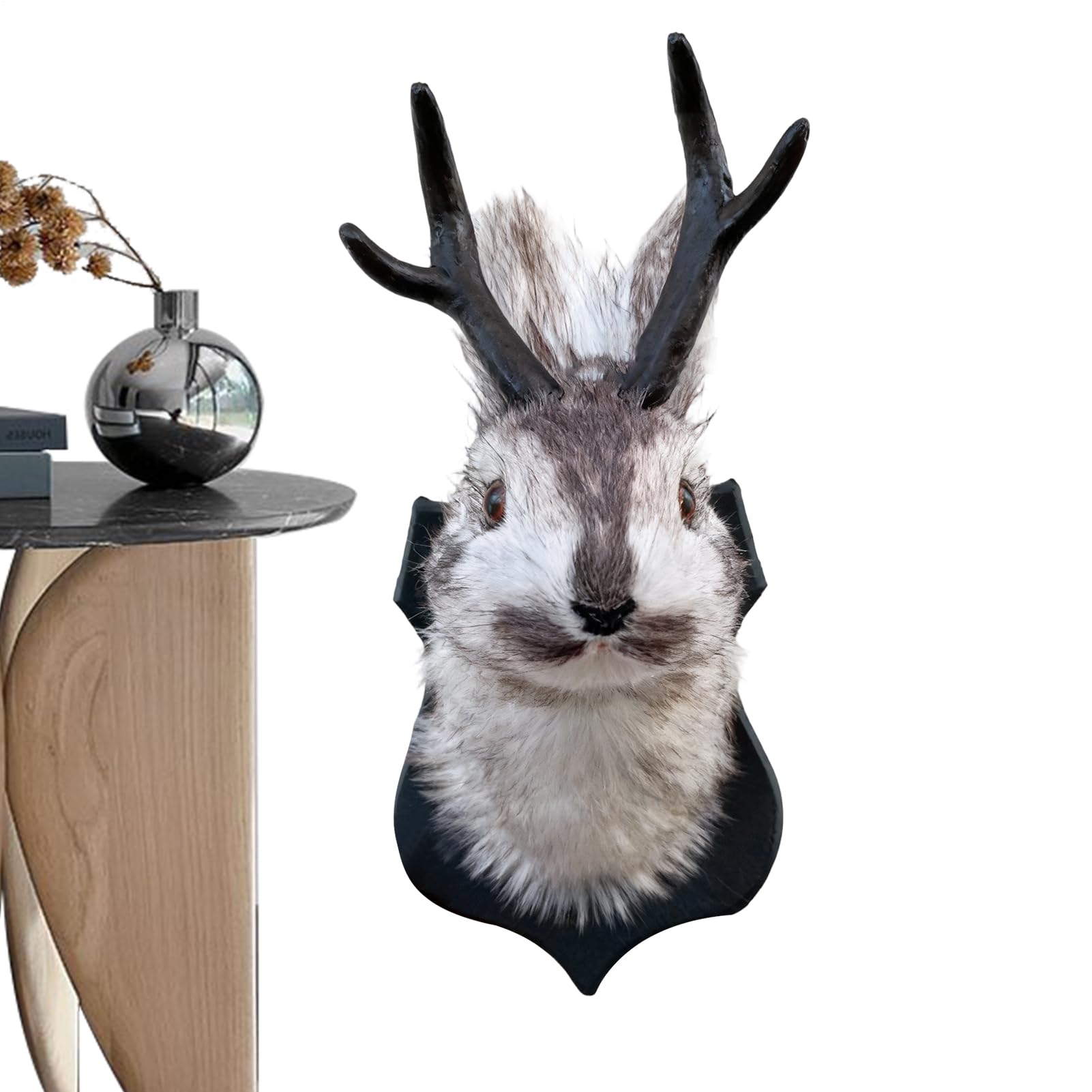 Têtes d'animaux mur d'intérieur : solution déco pour habiller un mur vide - 8