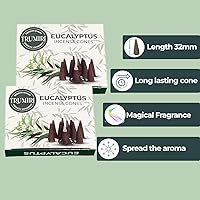 Vista 150 de TRUMIRI Copal Incense Cones - Total 20 Cone Incense - Dual Pack of 10 Insence Cones - Incense Cones Scented - Cone Incense Scents - Insense Cones