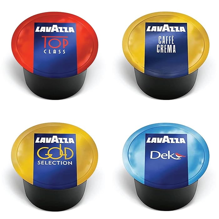 Buy Lavazza Blue Capsules Coffee Pods, Best Value Variety Pack Decaf