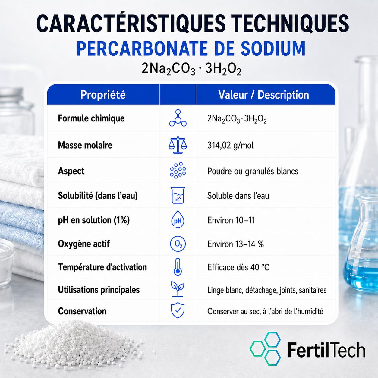 Percarbonato di Sodio 5 kg Percarbonato di Soda Multiuso, Ossigeno Attivo, Smacchiatore per Biancheria, Sbiancante per Tessuti, Detergente per Casa per Giunti, WC, Superfici e Tubature