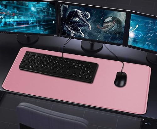 Vista 99 de Alfombrilla de mouse grande para juegos, 31.5 x 15.7 x 0.12 pulgadas, alfombrilla de mouse extendida, antideslizante, resistente a derrames