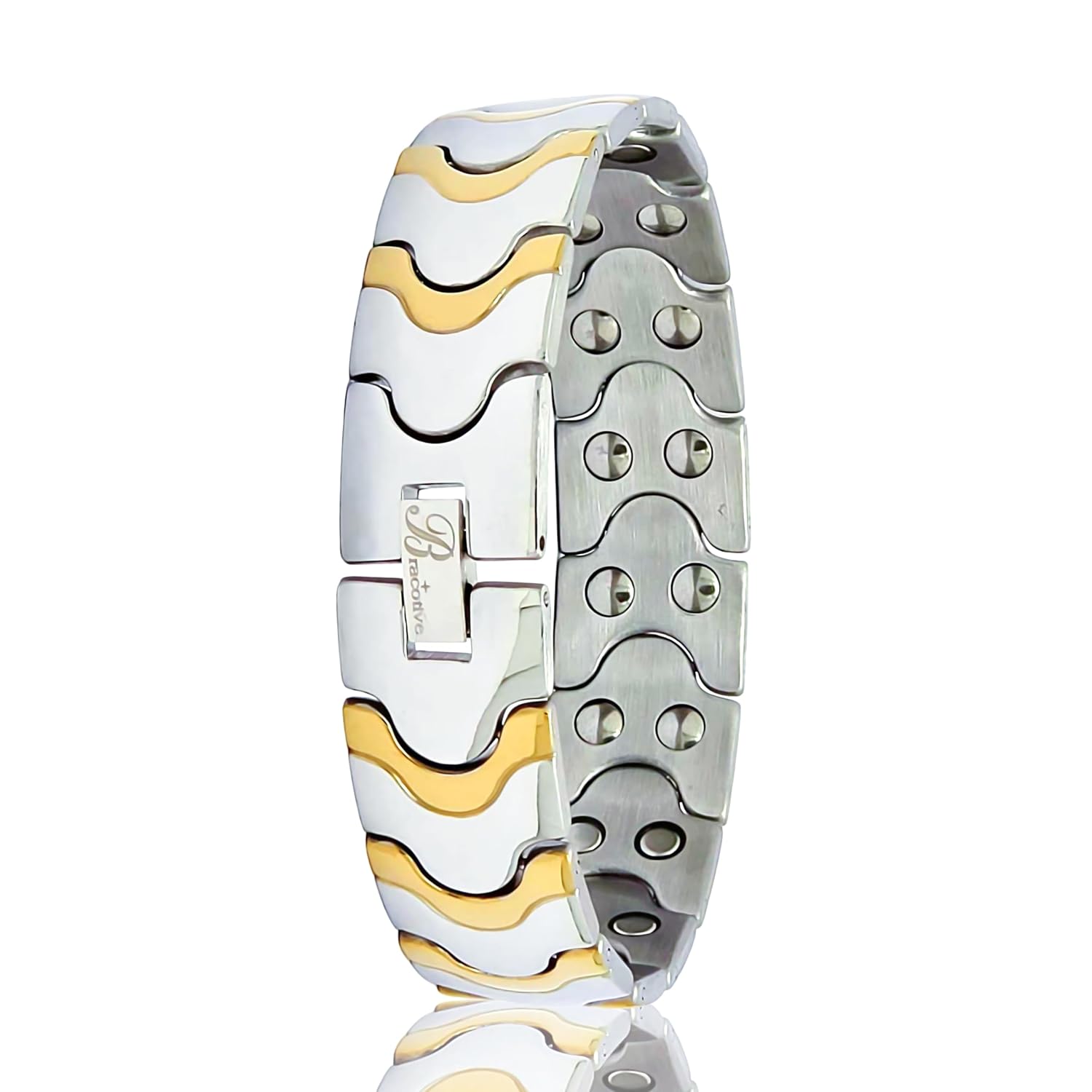 Bracotive® Bio Magnetic Bracelet For Men & Women | Blood Pressure Metal Chain | High Power Magnet | Maintain Energy Level ... - Review, Price and Buying Guide