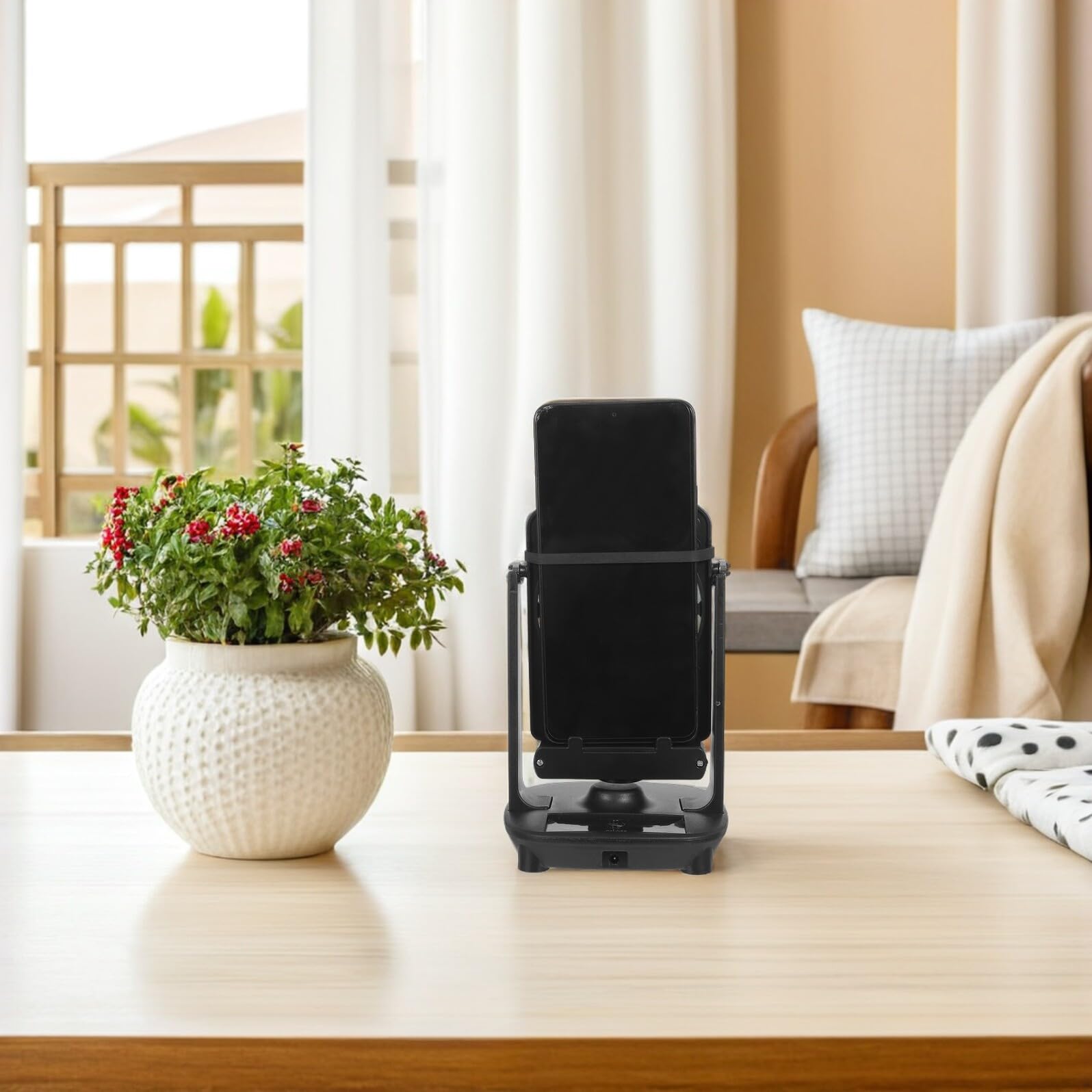 Toyvian Contapassi Silenzioso in Plastico e Magnete con Compatibilità per Smartphone Design Compatto Accessorio con Cavo USB per Uffici e Lavoro