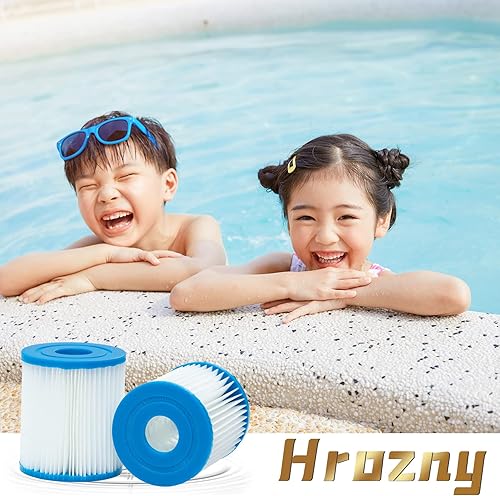 Miniatura 7 de Hrozny Cartucho de filtro de piscina tipo I, cartucho de filtro de piscina tamaño 1 para 58093, para bombas de filtro Summer Waves 300330 Galh