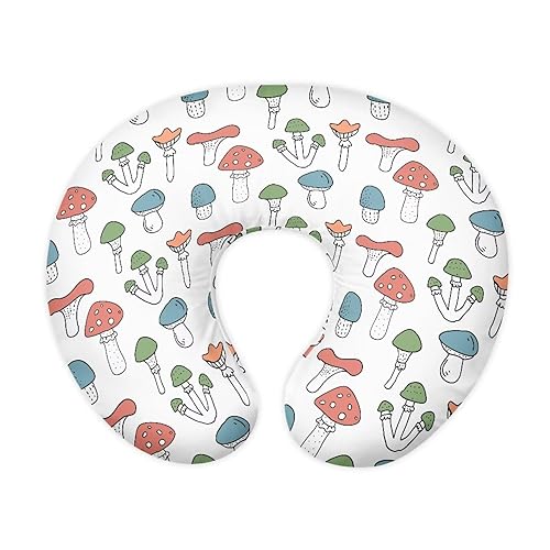 Miniatura 33 de Funda de almohada de lactancia materna de Papá Noel de dibujos animados para bebé, funda de almohada para bebé, recién nacido, funda de almohada de