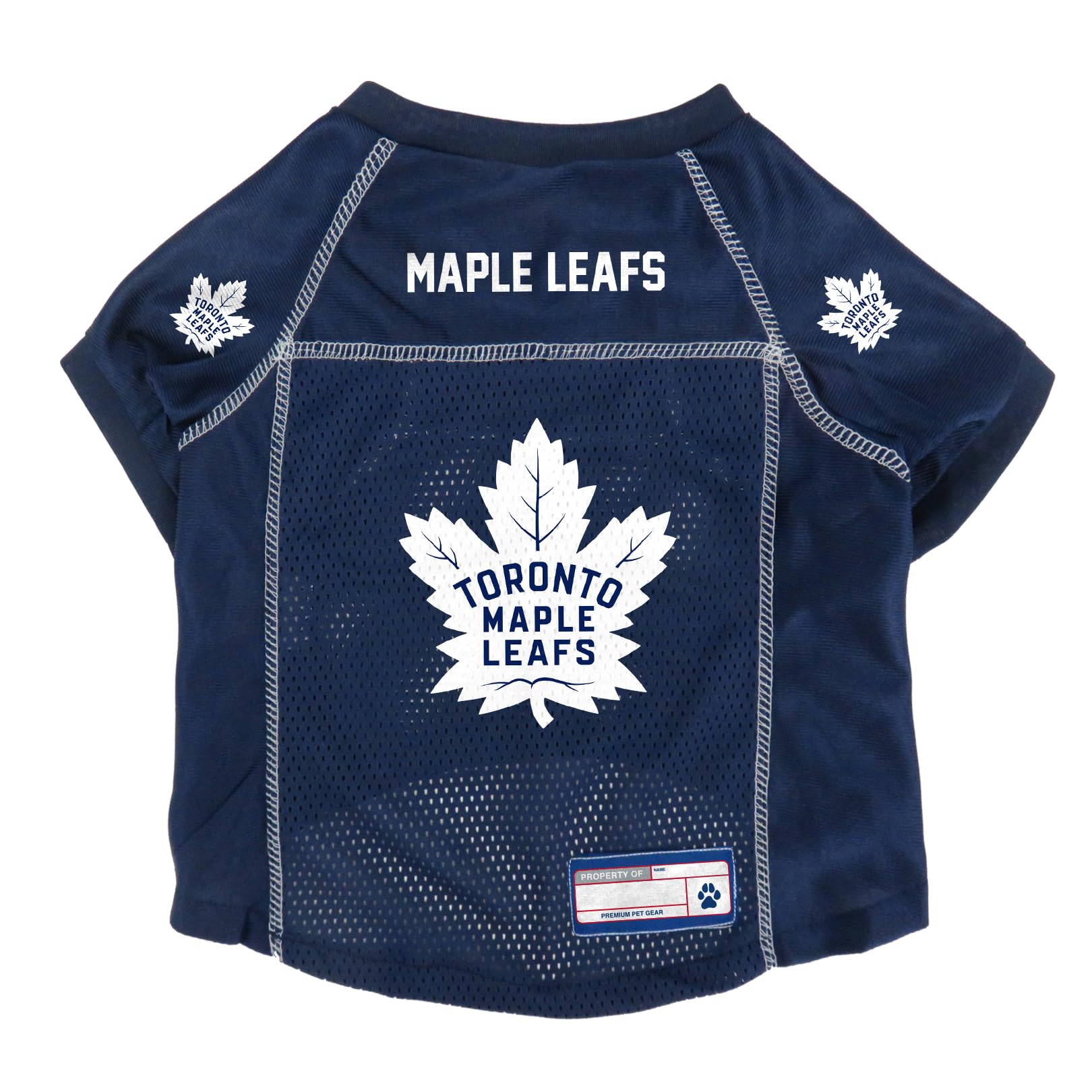 Littlearth NHL Boston Bruins Basic Pet Jersey, Team Color, Small — view 11