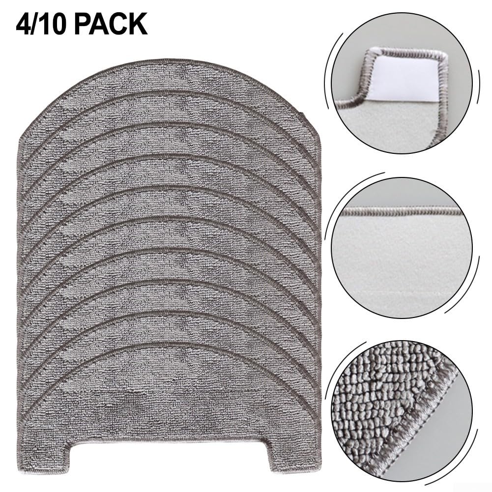 Chiffons De Rechange Pour Robot Nettoyeur Honor Choice M1 – Lot De 10, Microfibre, Nettoyage Efficace Des Sols