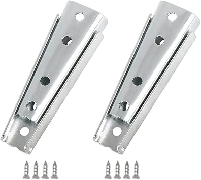 2Pcs Sectional Sofa Connector,Sofa Latch,Tapered Diagonal Bolt,Sofa Fixing Bolt,Interlocking Sofa Connector Bracket,Furniture Hardware Accessorie,Bed Frame AccessorieLength 120mm,Silver