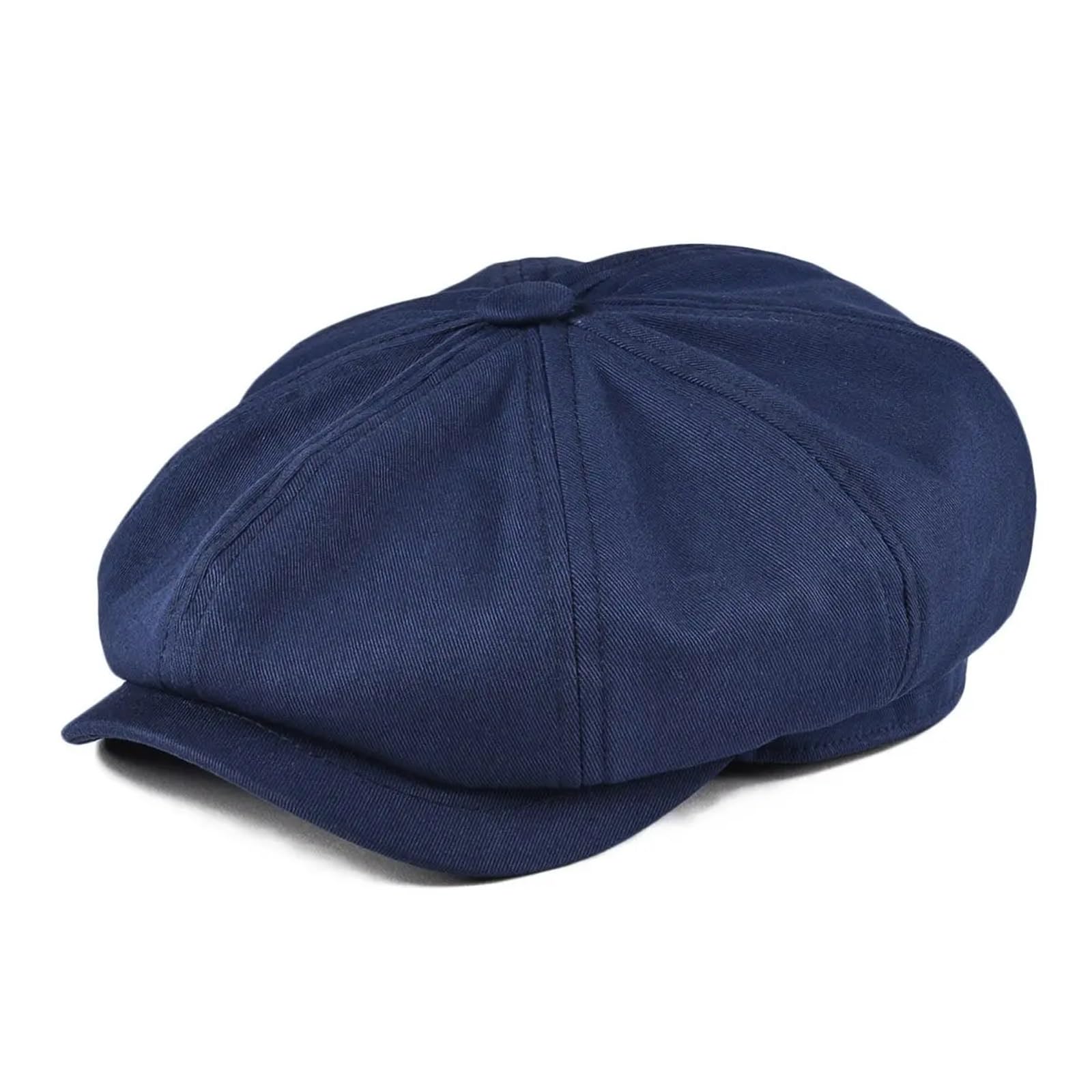 Gorra Grande de repartidor periódicos for Hombre, Sarga algodón, 8 Paneles, Informal, Estilo Baker Boy, Gatsby, Retro, Boina